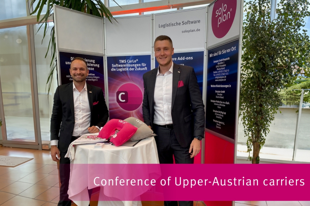 Soloplan At The Specialist Group Conference Of Upper Austrian Carriers